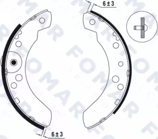 FOMAR FRICTION FO 0461